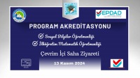 Program Akreditasyonu Saha Ziyareti (Çevrim İçi)