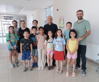 Dekanımız Prof. Dr. Ertuğrul Yaman Ahi Çocuk Üniversitesi Öğrencileriyle Bir Araya Geldi