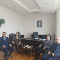 Rektör Yardımcısı Prof. Dr. Hüseyin Şimşek’ten Dekan Yardımcısı Prof. Dr. Tezcan Kartal’a Hayırlı Olsun Ziyareti