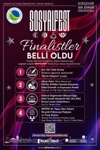Fakültemizden Sosyalfest Finalistleri