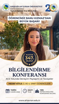 AGS Yolunda Deneyim Paylaşımı ve Tavsiyeler